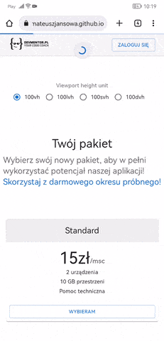 Działanie nowych jednostek – podgląd GIF